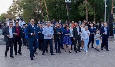 Оренбуржцы зажгли «Свечу памяти» 